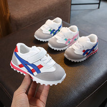 Load image into Gallery viewer, 0 to 18 months baby boys and girls toddler shoes infant sneakers newborn soft bottom first walk non-slip fashion shoes