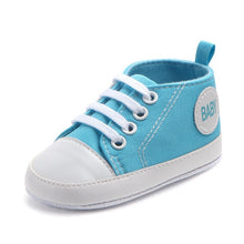 Load image into Gallery viewer, 0-18M Unisex Baby Moccasins PU Leather Toddler First Walker Soft Soled Baby Girls Sport Shoes Newborn Boys Anti-slip Sneakers