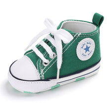 Load image into Gallery viewer, 0-18M Unisex Baby Moccasins PU Leather Toddler First Walker Soft Soled Baby Girls Sport Shoes Newborn Boys Anti-slip Sneakers