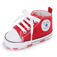 Load image into Gallery viewer, 0-18M Unisex Baby Moccasins PU Leather Toddler First Walker Soft Soled Baby Girls Sport Shoes Newborn Boys Anti-slip Sneakers