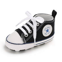 Load image into Gallery viewer, 0-18M Unisex Baby Moccasins PU Leather Toddler First Walker Soft Soled Baby Girls Sport Shoes Newborn Boys Anti-slip Sneakers