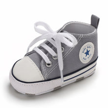 Load image into Gallery viewer, 0-18M Unisex Baby Moccasins PU Leather Toddler First Walker Soft Soled Baby Girls Sport Shoes Newborn Boys Anti-slip Sneakers