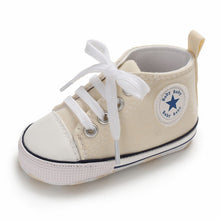 Load image into Gallery viewer, 0-18M Unisex Baby Moccasins PU Leather Toddler First Walker Soft Soled Baby Girls Sport Shoes Newborn Boys Anti-slip Sneakers
