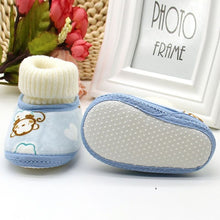 Load image into Gallery viewer, Baby Kid Boys Girls Knitted Fur 5 Color Toddlers Soft Sole Short Warm Soft Snow Boots Shoes 0-18 Months